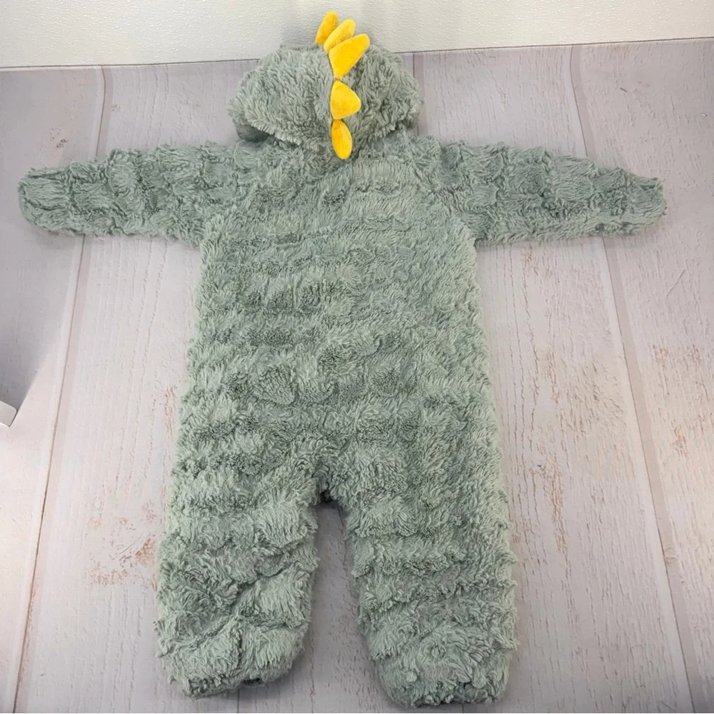 KoalaBaby Baby Dino Fleece Hooded Bunting One-Piece 9-12M‎